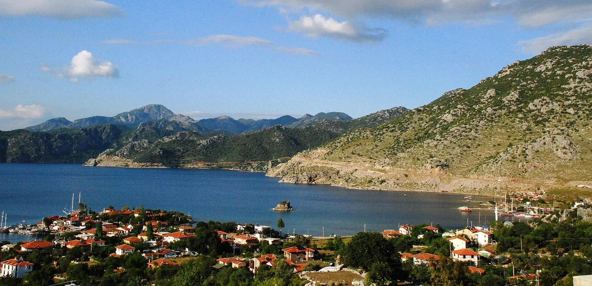 Selimiye bay on the Bozburun peninsula